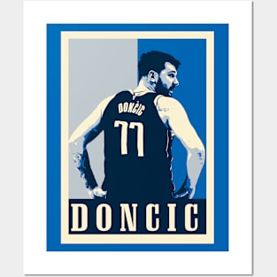 Luka Doncic Pop Art Style Posters and Art